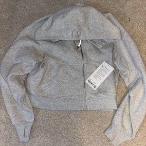 scuba oversized full zip xs/s